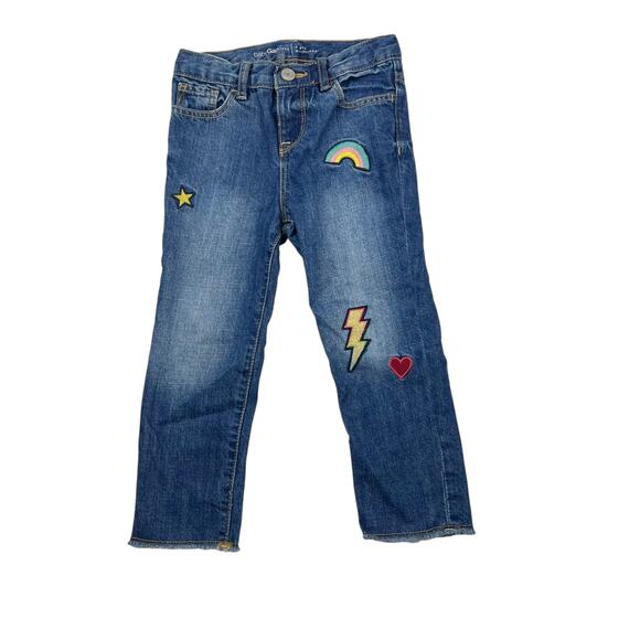 Baby Gap Denim Jeans With Patches - Picture 1 of 5